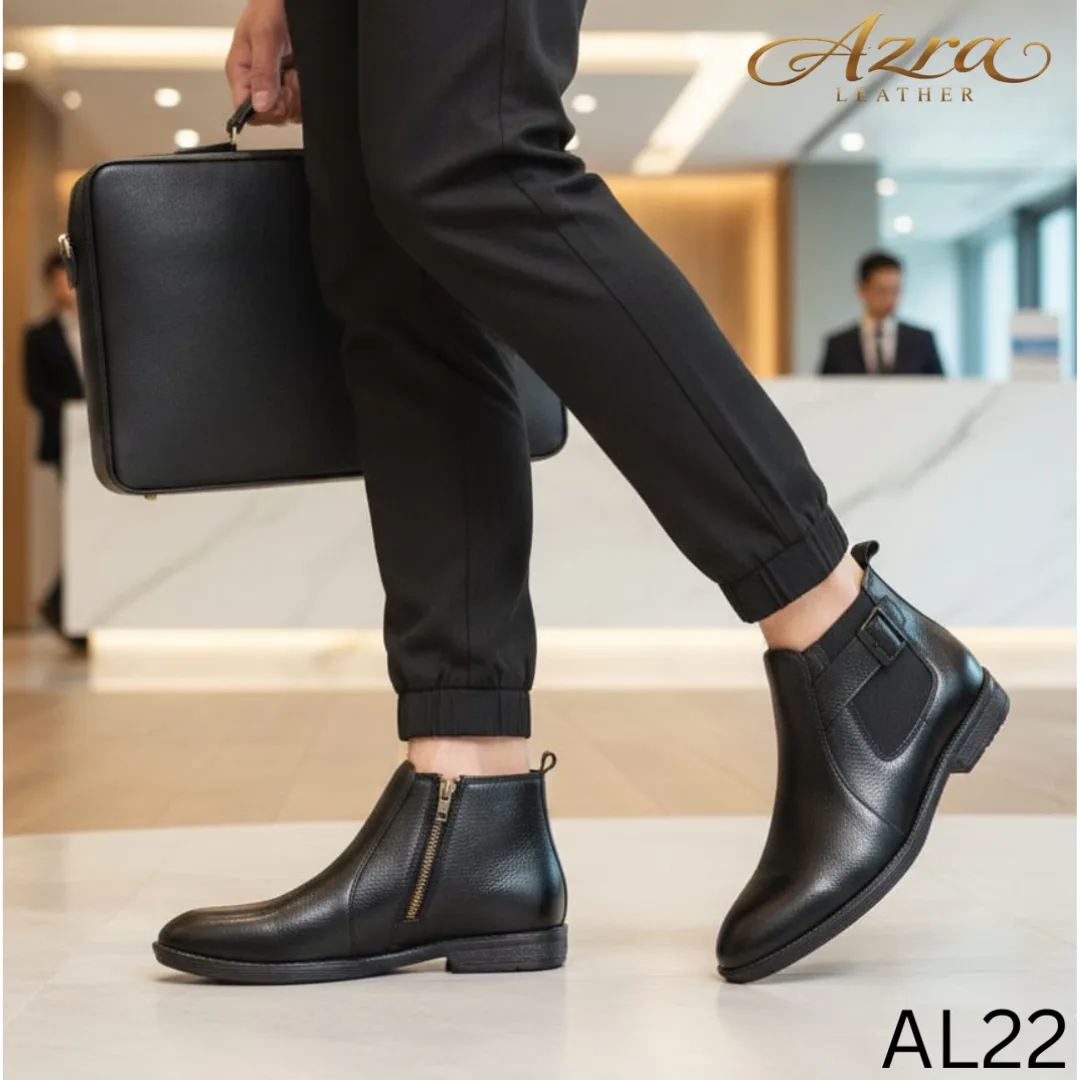 Men’s chelsea Boots – Black (AL22)